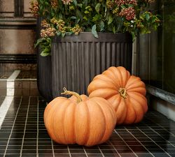 Faux Pumpkins &amp; Gourds