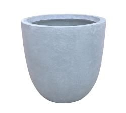 Lambert Lightweight Concrete Round Planters, Set of 3