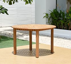 Chambly Eucalyptus Round Outdoor Dining Table (47&quot;)