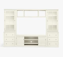 Logan 6-Piece Entertainment Center (110&quot;- 134&quot;)