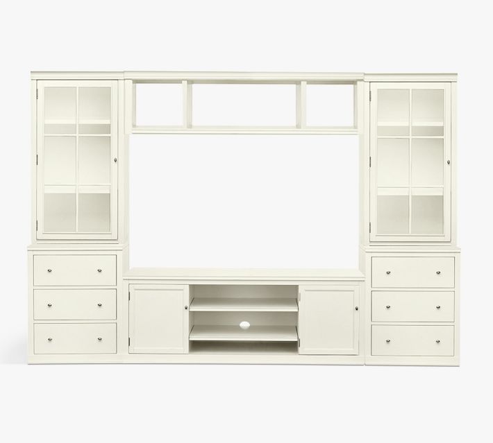 Pottery barn logan media discount