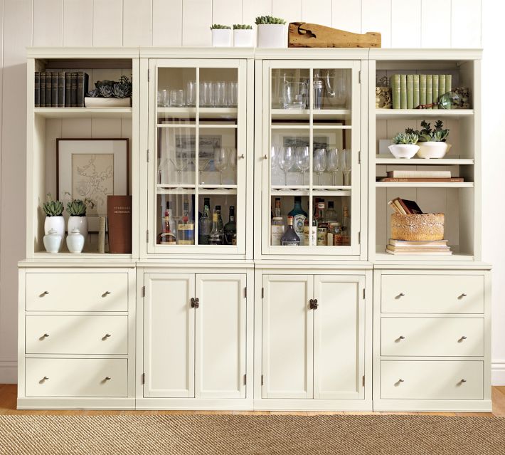 Pottery barn wall cabinet hotsell