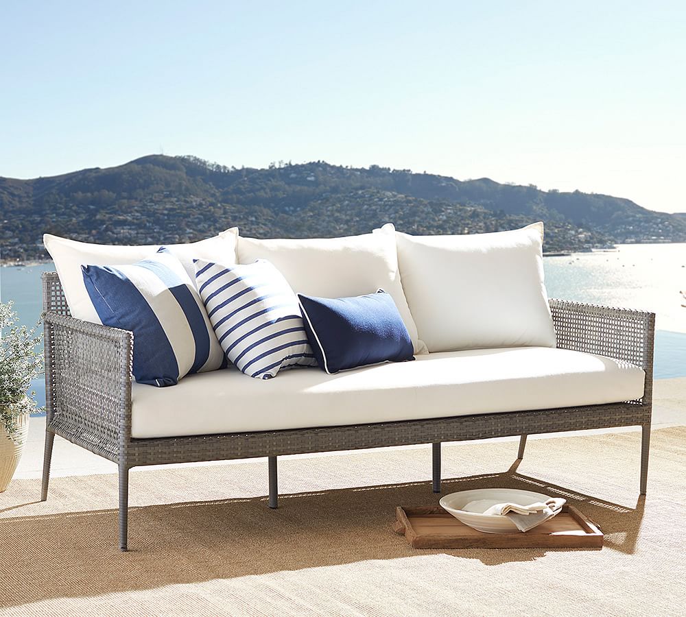 Cammeray Wicker Outdoor Sofa (75&quot;)