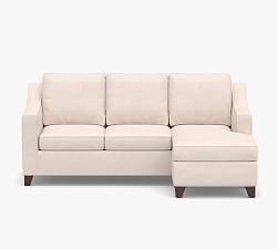 Cameron Slope Arm Reversible Chaise Sleeper Sectional - Storage Available (87&quot;)