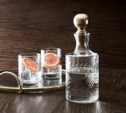 Zelda Etched Decanter