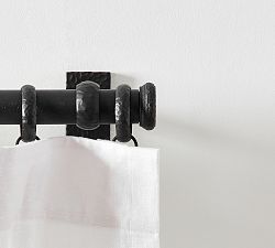 Big Sky Round End Cap Finial - Set of 2