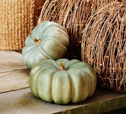 Faux Pumpkins &amp; Gourds