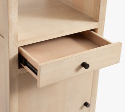 Rylee Open Bookcase With Doors (18&quot;)