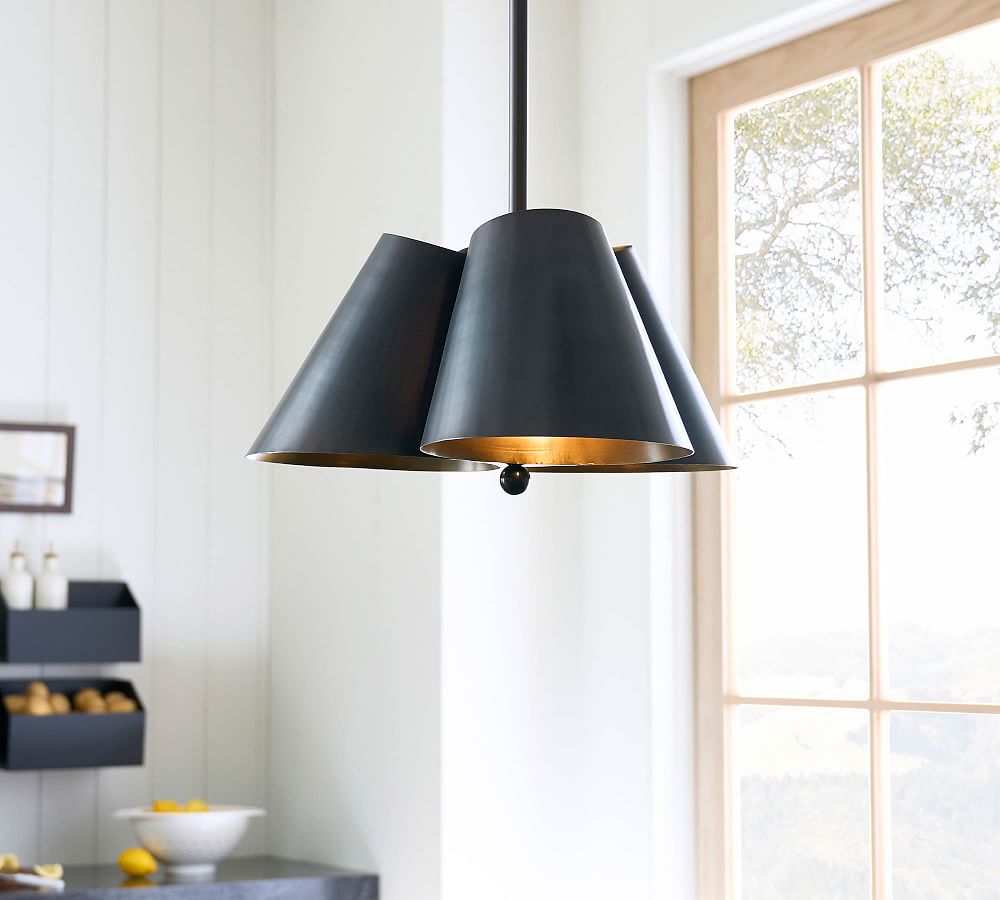 Bauer Metal Multi-Light Pendant (18&quot;)