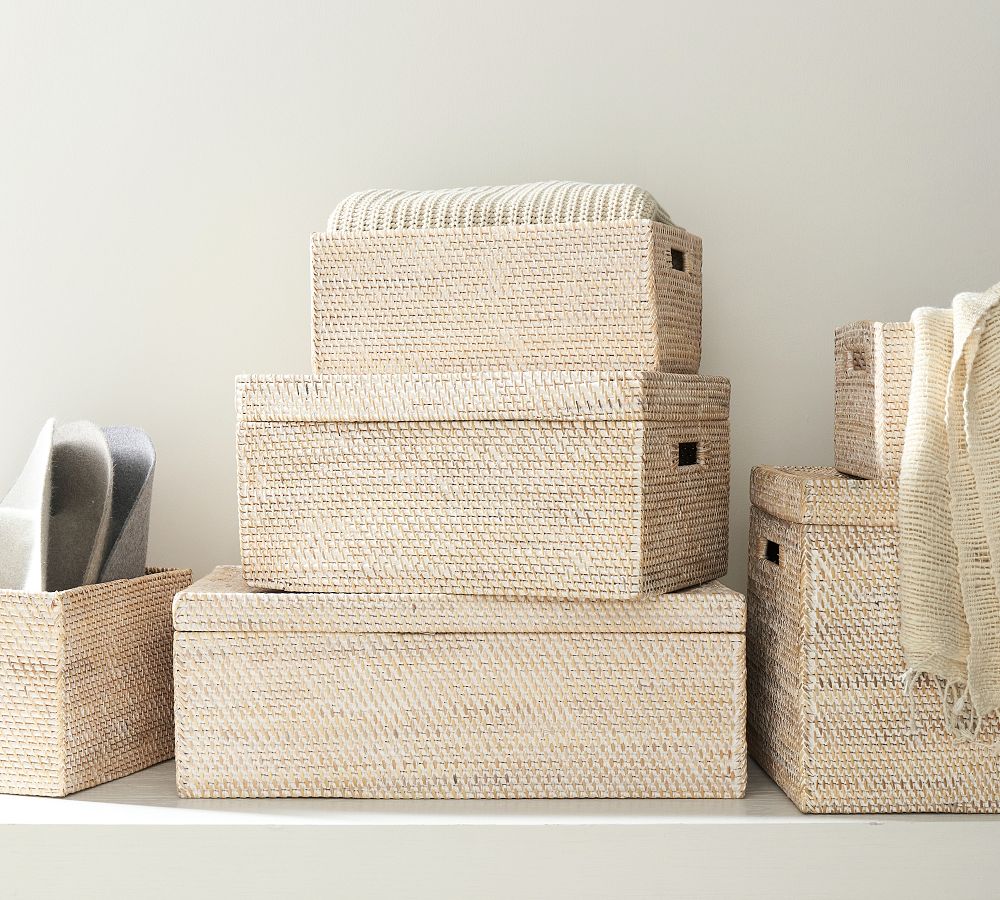 Tava Handwoven Lidded Baskets