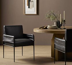 Eden Leather Dining Armchair
