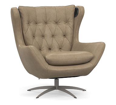 Pottery barn wells tufted chair hotsell