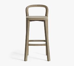 Presley Barstool, Gray Wash