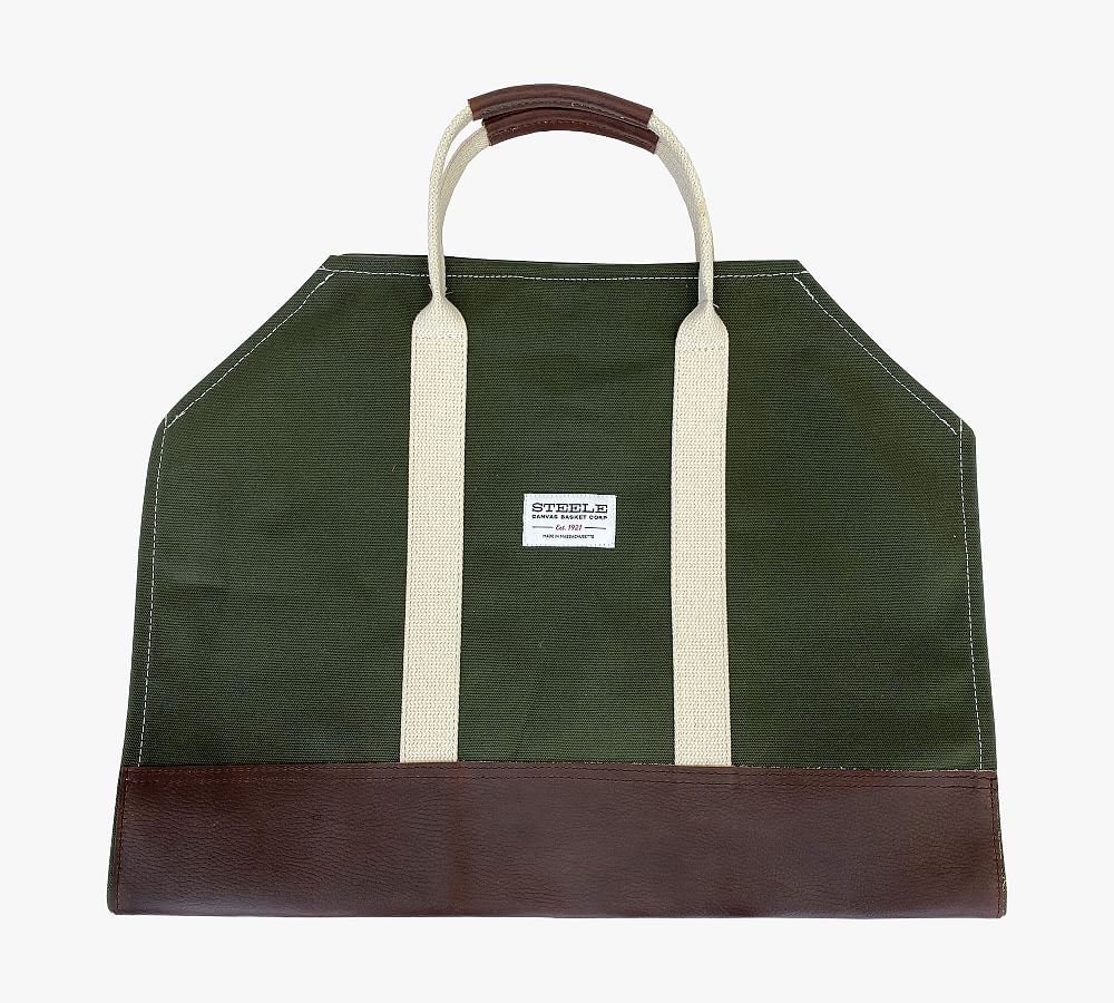 Canvas Log Carrier
