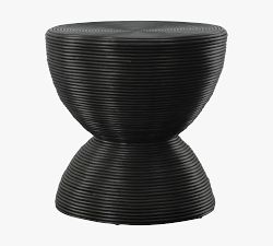 MJ Round Rattan Side Table (22&quot;)