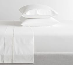 Pearl Organic Percale Sheet Set