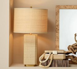 Amalfi Raffia Table Lamp (32&quot;)