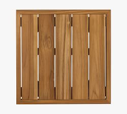 Dolores 20&quot; Outdoor Teak Outdoor End Table