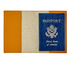 Emery Leather Passport Cover