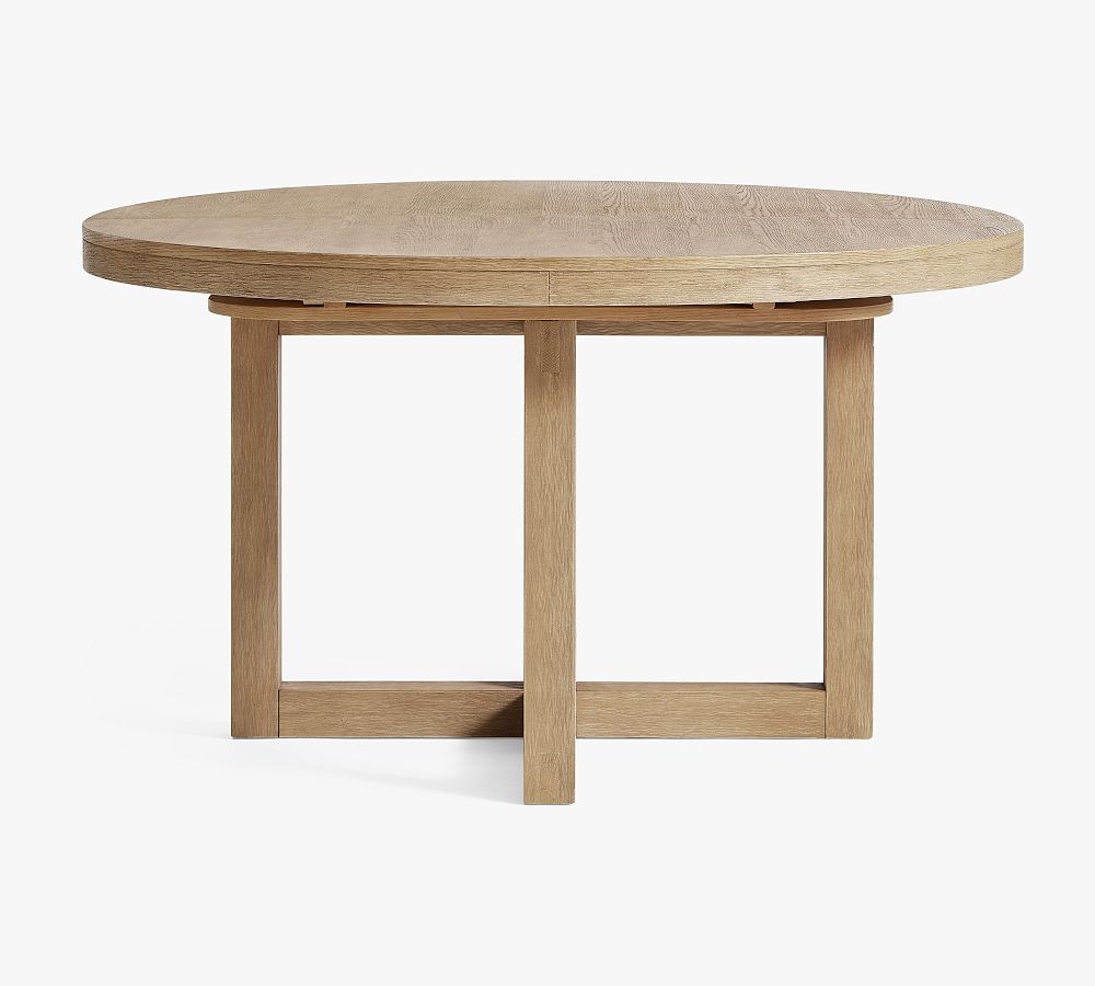 Portola Round Extending Dining Table 54"-74" | Stylish & Versatile