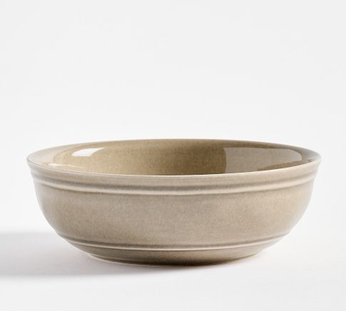 Cambria Stoneware Soup Bowls, Set of 4 - Driftwood