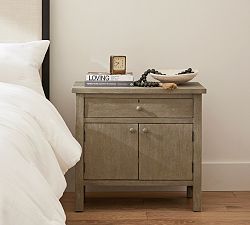 Farmhouse Cabinet Nightstand (32&quot;)