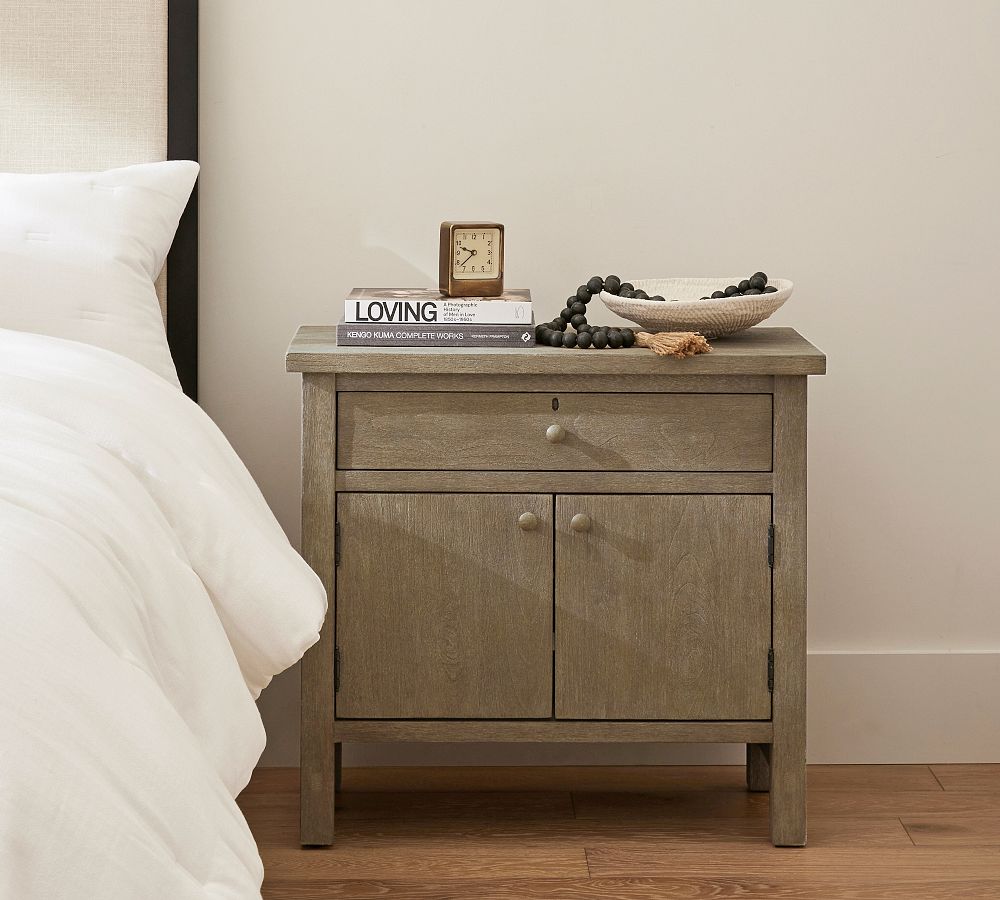 Farmhouse Cabinet Nightstand (32&quot;)