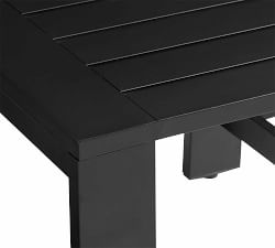 Malibu Metal Square Outdoor Side Table (24&quot;)