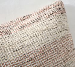 Soft Textured Neutral Pillow Cover &amp; Throw Blanket Set