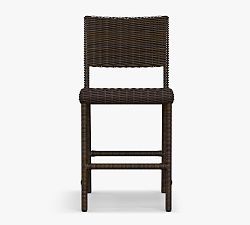 Torrey Wicker Outdoor Counter Stool