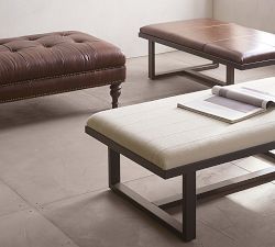 Martin Leather Bench (50.5&quot;)