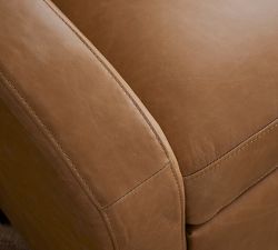 Farmhouse Leather Power Lift Recliner