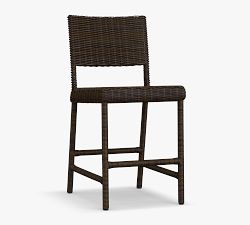 Torrey Wicker Outdoor Counter Stool