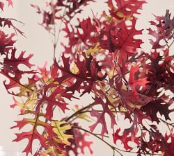 Faux Autumn Oak Branch - 45&quot;