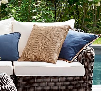 Outdoor wicker cushions sale hotsell