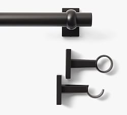 Open Box: Standard Curtain Rod &amp; Wall Bracket