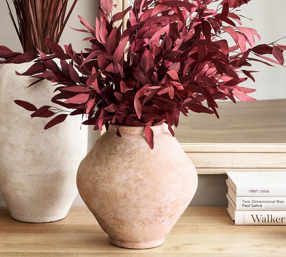 Dried Burgundy Eucalyptus Bundle