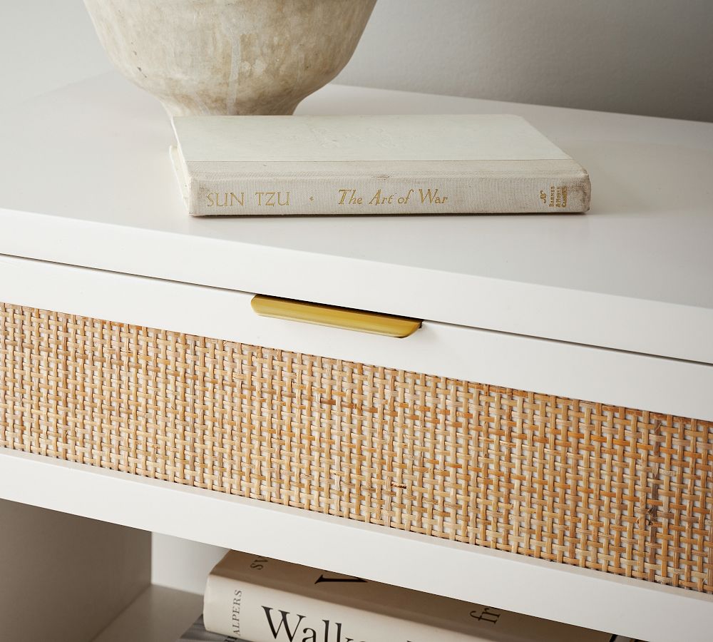 Westly Cane Nightstand (26") - Stylish Bedroom Storage