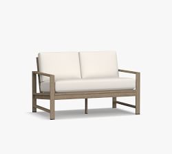 Indio Eucalyptus Outdoor Loveseat (50&quot;)