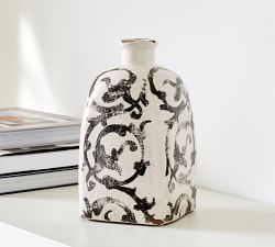 Open Box: Marrakesh Handcrafted Ceramic Vase