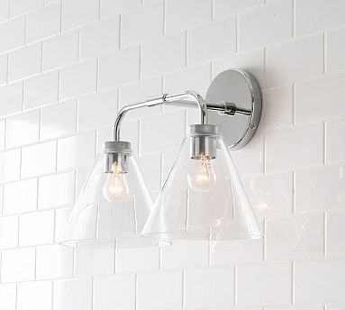 Double cone sconce hotsell