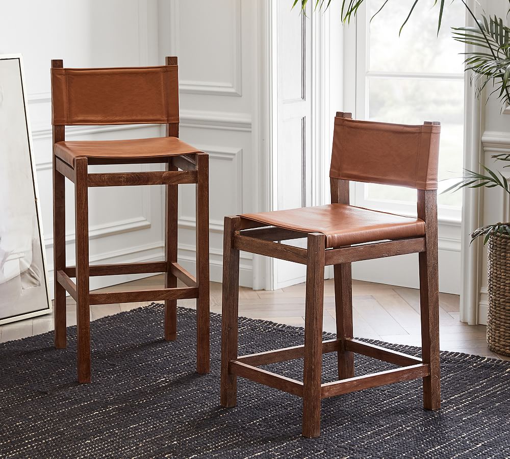 Segura Leather Stool