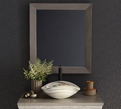 Maden Handcrafted Concrete Rectangular Mirror