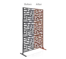 Privacy Screens - Corten Steel
