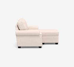 Fremont Roll Arm Reversible Chaise Sectional (74&quot;)