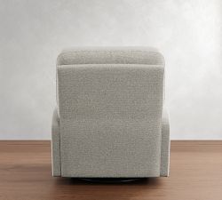 PB Comfort Modern Square Arm Manual &amp; Power Swivel Glider Recliner