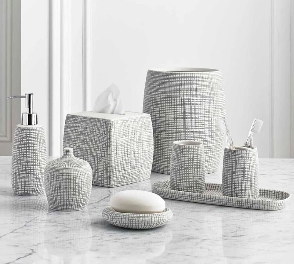 Open Box:Pasha Porcelain Bathroom Accessories