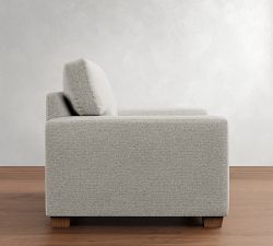 PB Comfort Modern Square Arm Chair