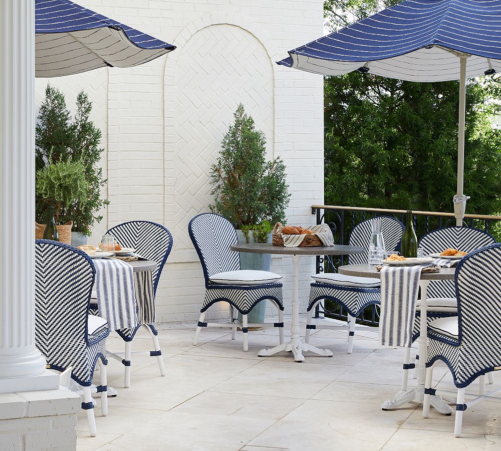 Linus Wicker Outdoor Dining Chair