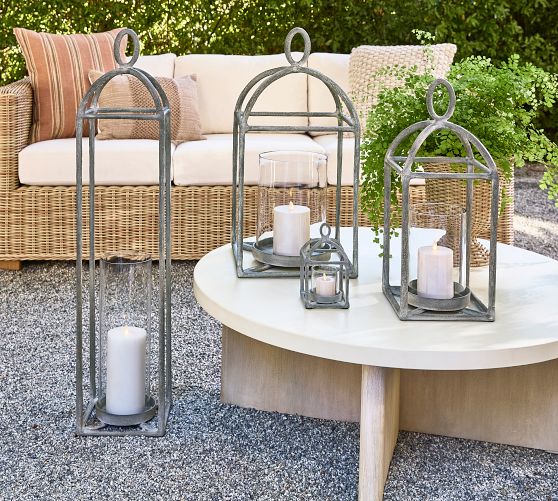 Fallon Forged-Iron Outdoor Lantern